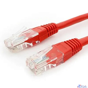 Cablexpert Патч-корд UTP  PP6U-0.5M/R кат.6, 0.5м, литой, многожильный (красный)