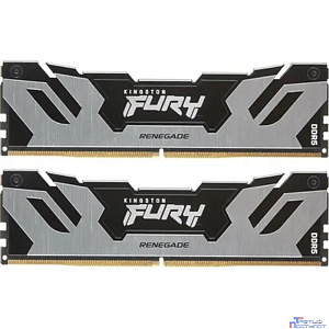 Kingston 96GB 6000MT/s DDR5 CL32 DIMM (Kit of 2) FURY Renegade Silver XMP KF560C32RSK2-96