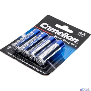 Camelion R 6 Blue BL-4 (R6P-BP4B, батарейка,1.5В)  (4 шт. в уп-ке)