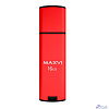 Maxvi USB Drive 16GB MP2 red, монолит с колпачком, ABS пластик + металл, USB 2.0