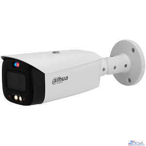 DAHUA DH-IPC-HFW3849T1P-AS-PV-0280B-S5 Уличная цилиндрическая IP-видеокамера TiOC с ИИ и активным сдерживанием 8Мп, 1/2.7” CMOS, объектив 2.8мм, видеоаналитика, ИК 30м, LED 30м, IP67
