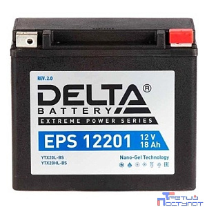 Delta EPS 12201 (18 А\ч, 12В) для МОТО