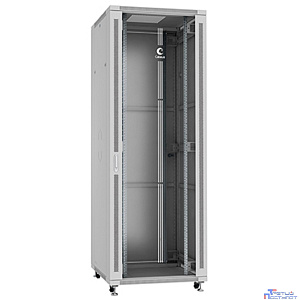 Cabeus SH-05C-47U80/80 Шкаф монтажный телекоммуникационный 19" напольный для распределительного и серверного оборудования 47U 800x800x2277mm (ШхГхВ) передняя стеклянная и задняя сплошная металлическая