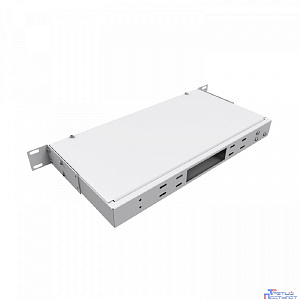 NTSS Кросс NTSS оптический 19'' укомплектованный 1U, 16 портов LC/APC duplex, 9/125 мкм (планки, сплайс-кассета, пигтейлы, КДЗС, адаптеры) серый RAL 7035 NTSS-RFOB-1U-16-2LC/A-9-SP1.5G1AY