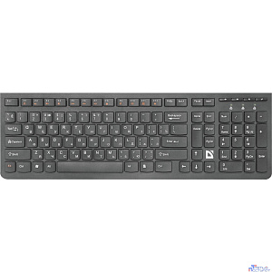Defender Клавиатура UltraMate SM-535 RU [45535] {Беспроводная, черный, мультимедиа}