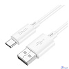 HOCO X88/ USB кабель Type-C/ 1m/ 3A/ White