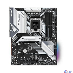 Asrock B650 PRO RS,Socket AM5, AMD B650, 4xDDR5-5200,HDMI+DP, 2xPCI-Ex16, 1xPCI-Ex1, 4xSATA3(RAID 0/1/10), 3xM.2, 8 Ch Audio, 1x2.5GLan, (6+3)xUSB2.0, (3+2)xUSB3.2, (1+1)xUSB3.2 Type-C™, ATX, RTL, {5}