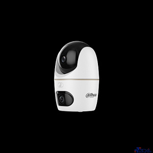 DAHUA DH-IPC-H5DP-5F-0360B Мини-PT IP-видеокамера с панорамным модулем с Wi-Fi 1/3" 5Мп CMOS, 3.6мм, ИК 30м (фиксированный модуль) 1/3" 5Мп CMOS,3,6мм, ИК 30м, Led 30м (PT-модуль)