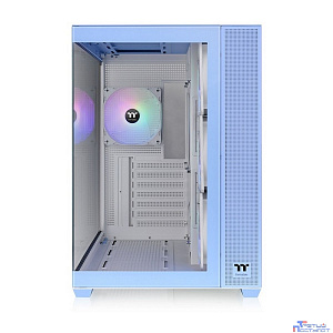Корпус Thermaltake View 380 TG ARGB синий без БП ATX 6x120mm 2x140mm 1x200mm 2xUSB3.0 audio bott PSU