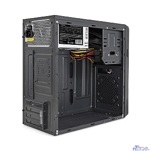 Exegate EX299295RUS Корпус Minitower ExeGate BA-309-UNS500 (mATX, БП UNS500 с вент. 12см, 2*USB, HD аудио, черный)