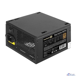 Exegate EX292159RUS-OEM Блок питания 400W ExeGate 80 PLUS® Bronze 400PPH-OEM (ATX, APFC, КПД 88% (80 PLUS Bronze), 12cm fan, 20+4pin, 4+4pin, 2xPCI-E, 5xSATA, 3xIDE, Box, black)