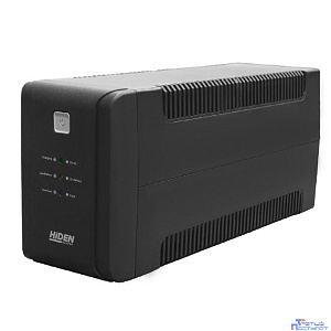 ИБП HIDEN EXPERT ULS800E 800ВА/480Вт {Линейно-интерактивный,2xSchuko LED, USB,  встроенный АКБ 1x12B/9Ач} {УТ-00002466}
