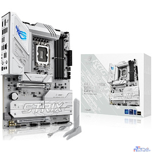 ASUS ROG STRIX B860-A GAMING WIFI (Socket 1851, ATX, 4xDDR5(256GB), DP/HDMI/USB4, 1xPCIe 5.0x16/1xPCIe 4.0x16, 1xLAN(2.5GbE), Wi-Fi, BT, 4xSATA 6Gb/s, 4xM.2, 2xType-C, 4xUSB 3.2, 4xUSB 2.0)