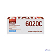 6020C Тонер-картридж EasyPrint LX-6020C для Xerox Phaser 6020/6022/WorkCentre 6025/6027 (1000 стр.) голубой, с чипом 106R02760