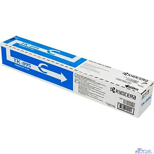 Kyocera-Mita TK-895C Картридж, Cyan {FS-C8020MFP/C8025MFP/C8525MFP, Cyan,  (6 000стр.)}