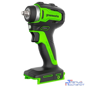 Greenworks G24IW200 Гайковерт ударный аккумуляторный, 24V, 200 Нм, бесщеточный, без АКБ и ЗУ [3803607]