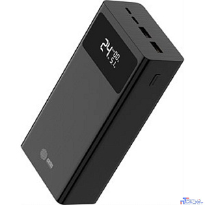 Мобильный аккумулятор Cactus CS-PBFSKA-30000 30000mAh 22.5W 4.5A USB-A/USB-C черный