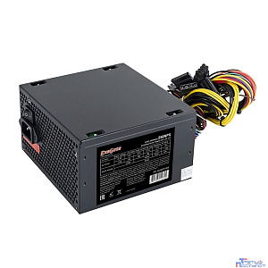 Exegate EX282071RUS-S Блок питания 550W ExeGate 550NPX, ATX, SC, black,12cm fan, 24p+4p, 6/8p PCI-E, 3*SATA, 2*IDE, FDD  с защитой от выдергивания