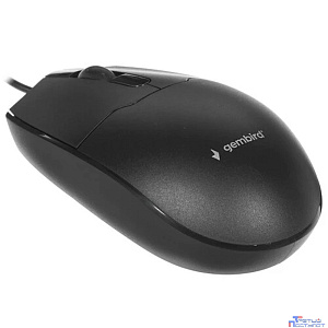 Gembird MOP-425 {Мышь, USB, черный, 2кн.+колесо-кнопка, 1000 DPI, кабель 1.8м} [MOP-425]