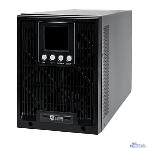 ИБП Сайбер Электро ЭКСПЕРТ-II-1000 {Онлайн, напольный, 1000ВА/900Вт USB/RS-232/SNMPslot (2 EURO + 1 IEC С13) (12В /7Ач. х 2)}