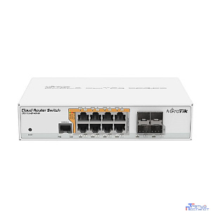 MikroTik CRS112-8P-4S-IN Коммутатор 8х10/100/1000 Ethernet, 4 x SFP ports