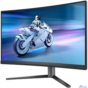 LCD PHILIPS 27" 27M2C5200W/00 Black с поворотом экрана {VA curved 1920x1080 280Hz 0.3ms 178/178 300cd}