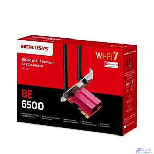 Mercusys MA37BE Адаптер PCI Express с поддержкой Wi-Fi 7 BE6500 и Bluetooth 5.4