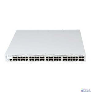 ELTEX MES2448P Ethernet-коммутатор 48 портов 10/100/1000BASE-T (PoE/PoE+), 4 порта 1000BASE-X/10GBASE-R, L3, 2 слота для модулей питания