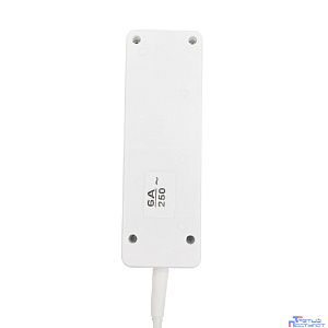 PROconnect (11-7208) Удлинитель 3 гнезда, 10м, 3х0,75мм?, с/з, белый