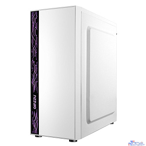 Ginzzu A390  White Window RGB подсветка 1*USB 3.0, 2*USB 2.0, AU