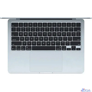 Apple MacBook Air 13-inch 2025 [MC6U4HN/A] (КЛАВ.РУС.ГРАВ.) Sky Blue 13.6" Liquid Retina {(2560x1600) M4 10C CPU 10C GPU/16GB/512GB SSD/рекоменд.переходник 11007065} (A3240)
