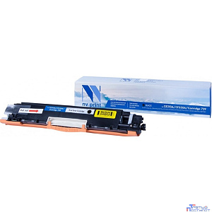NVPrint CE310A/CF350A/Canon 729 Картридж для HP LaserJet Color Pro 100 M175a/M175nw/CP1025/CP1025nw/M176n/M177fw/Canon i-SENSYS LBP7010C/LBP7018C Black (1300k)