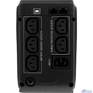 PowerCom Imperial IMD-625AP ИБП {Line-Interactive, 625VA / 375W, Tower, 5 xC13: 3 с резервным питанием + 2 с фильтрацией, LCD, USB} (507308)