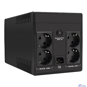 Exegate EP285495RUS ИБП ExeGate SpecialPro Smart LLB-1200.LCD.AVR.EURO.RJ <1200VA/750W, LCD, AVR, 4 евророзетки, RJ45/11, Black>