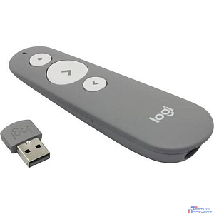 910-006520/910-006528 Logitech Laser Presenter R500s Mid Grey
