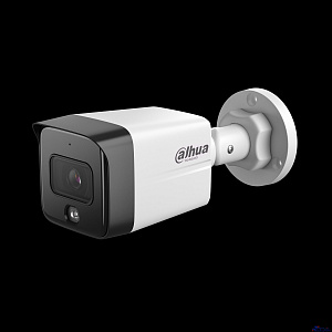 DAHUA DH-IPC-HFW1431TC1P-A-0280B-S6 Уличная цилиндрическая IP-видеокамера 4Мп; 1/2.9” CMOS; объектив 2.8мм;  видеоаналитика: детектор человека; ИК 30м IP67 металл, пластик