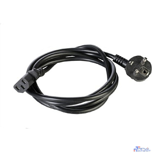 REM Шнур питания с заземлением IEC 60320 C13/EU-Schuko, 10А/250В (3x1,0), длина 5 м. (R-10-Cord-C13-S-5)