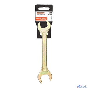 Rexant (12-5831-2) Ключ рожковый 19х22мм, желтый цинк