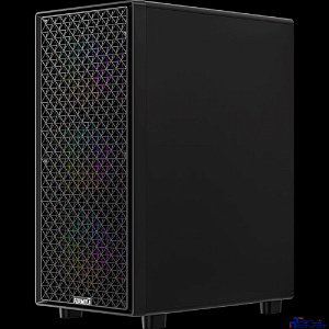 Корпус Formula Mana Dynamic черный без БП ATX 4x120mm 2x140mm 2xUSB3.0 audio bott PSU