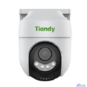 Tiandy TC-H333K Spec:AK/I5W/WIFI/Eu/4mm компактная поворотная уличная, 3Мп, 2304х1296@20к/c, DWDR, цвет: 0.002лк, S+265, H.265(HP), S+264, H.264(HP, MP, BP), объектив 4мм, встроенные микрофон и динами