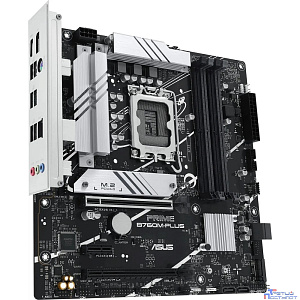 ASUS PRIME B760M-PLUS (Socket 1700, mATX, 4xDDR5(192GB), DP/HDMI 2.1, 2xPCIe 4.0x16/1xPCIe 4.0, 1xLAN (2.5GbE), 4xSATA 6Gb/s, 2xM.2, 2xUSB 3.2, 4xUSB 2.0, 1xPS/2)