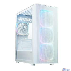 XASTRA Корпус  A300M 4ARGB-C6 WH White mATX/Mesh/ Srewless full-size TG / 4x120mm FG120 ARGB PWM fans/Argb+PWM HUB 6ports/ A300M-4FG12A-C6-WH