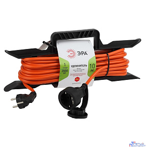 Эра Б0046828 Удлинитель силовой UFx-1e-3x1.5-10m-IP44 на рамке c/з 1 гн 10м ПВС 3x1.5