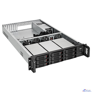 Exegate EX285224RUS Серверный корпус ExeGate Pro 2U650-HS09 <RM 19", высота 2U, глубина 650, БП 2U-600ADS, 9xHotSwap, 2*USB> -[EX285224RUS]