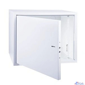 Rexant (04-2252) Шкаф настенный 19" АНТИВАНДАЛЬНЫЙ распашной 8U 600х400х450мм,(ШхГхВ) RAL 7035 PRO