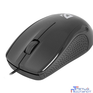 Defender Optimum MB-160 Black USB {Проводная оптическая мышь, 3 кнопки,1000 dpi} [52160]