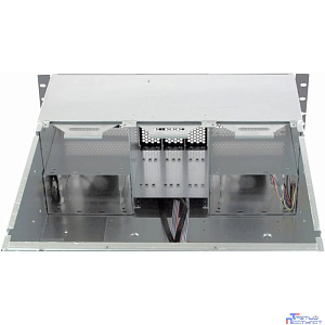 Procase RE411-D7H6-FE-65 Корпус 4U server case,7x5.25+6HDD,черный,без блока питания,глубина 650мм,MB EATX 12"x13",панель вентиляторов 3х120