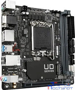 Gigabyte H610I DDR4 {Soc-1700 Intel H610 2xDDR4 mini-ITX AC`97 8ch(7.1) GbLAN+VGA+HDMI+DP}