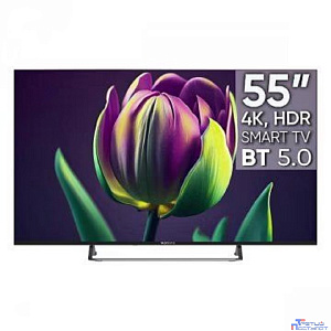 Topdevice TDTV55CS06U_BK {UHD ready/T2/S2/Android 11 Smart (1.5/16Gb)/BT 5.0/2 пульта/black}