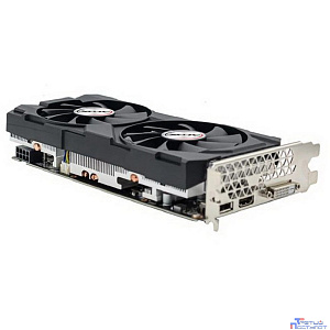 Видеокарта AFOX GTX1660TI 6Gb 192bit GDDR6 DP/DVI/HDMI  ATX Dual Fan (AF1660TI-6144D6H4) RTL
